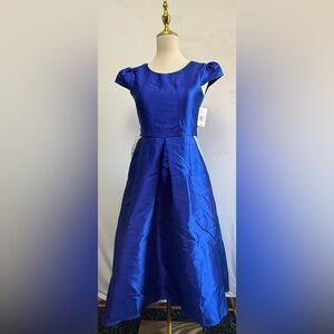 Kids Royal Blue Formal Dress